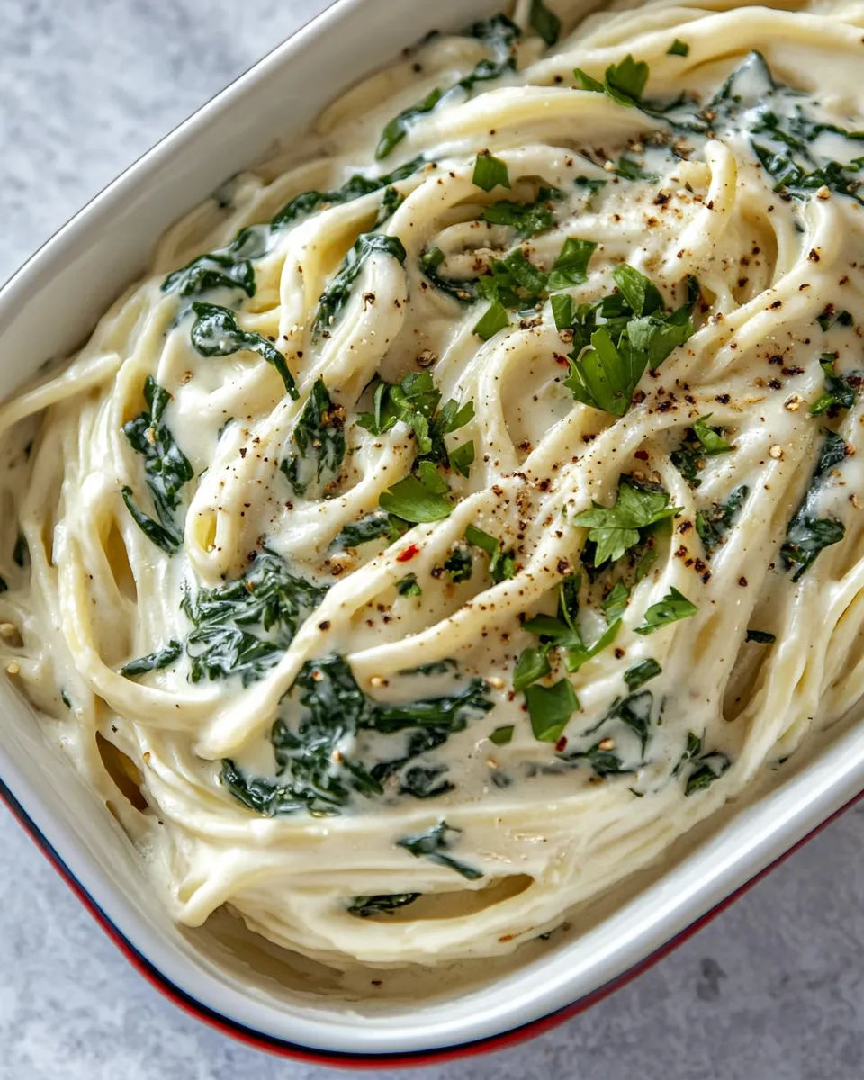 Easy 15-min Cashew Alfredo Sauce (Oil-free, Vegan) dish photo