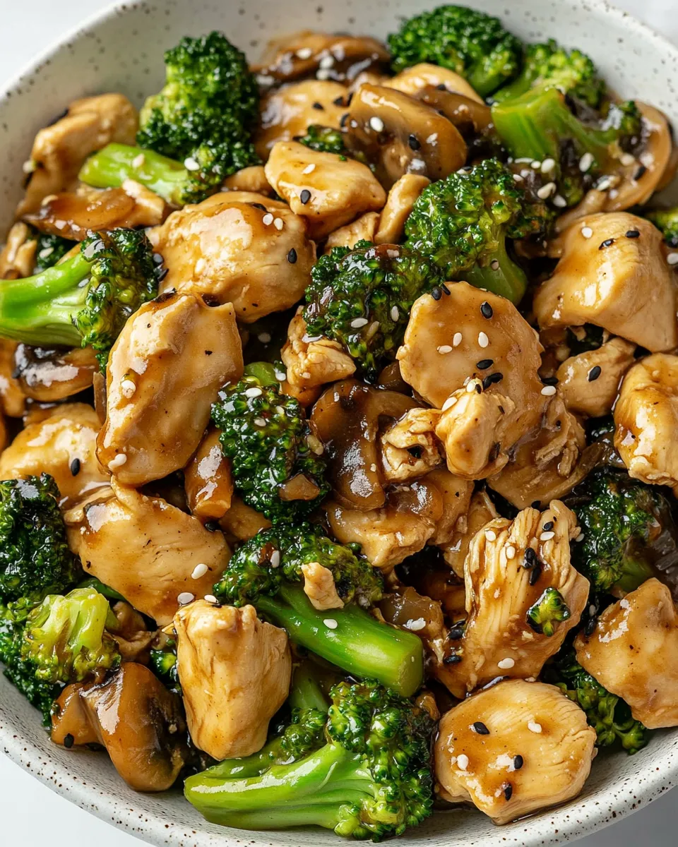 Easy 20 Minute Chicken Broccoli Stir-Fry recipe photo