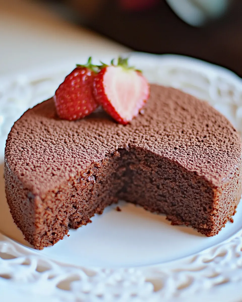 Homemade 3-2-1 Chocolate Cake photo