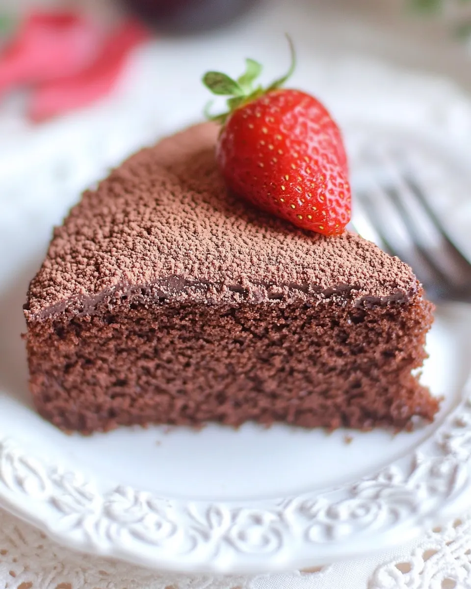 Easy 3-2-1 Chocolate Cake recipe photo