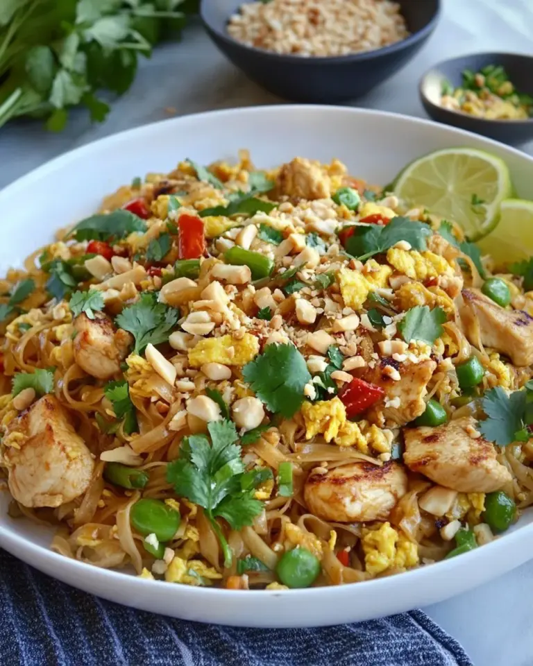 Homemade 30-Minute Chicken Pad Thai recipe photo