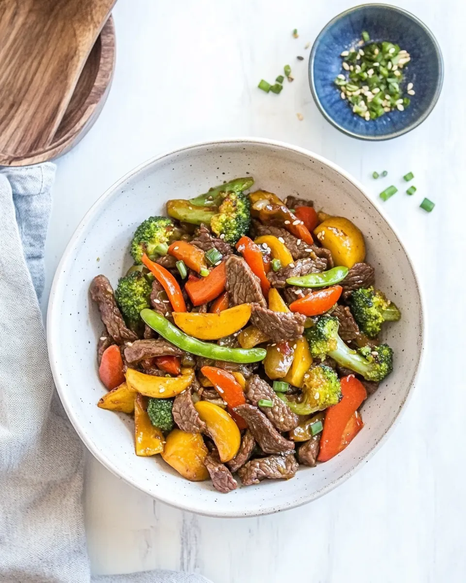 Delicious 30-Minute Paleo Beef Stir Fry Recipe image