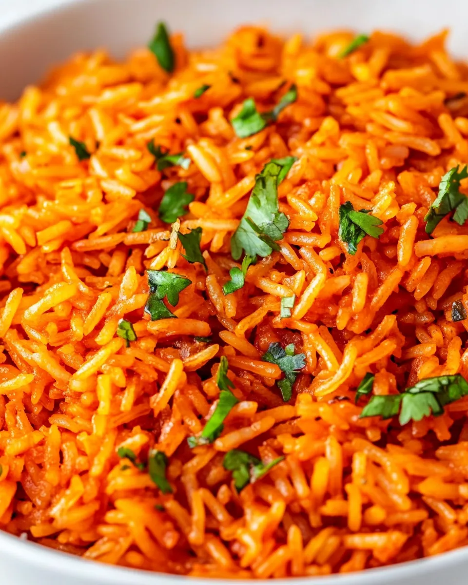 Classic 3 Ingredient Mexican Rice dish photo