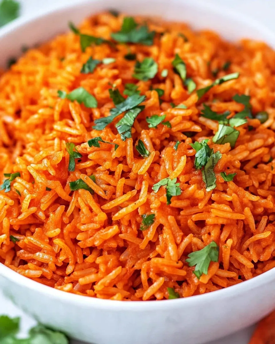 Delicious 3 Ingredient Mexican Rice plate image