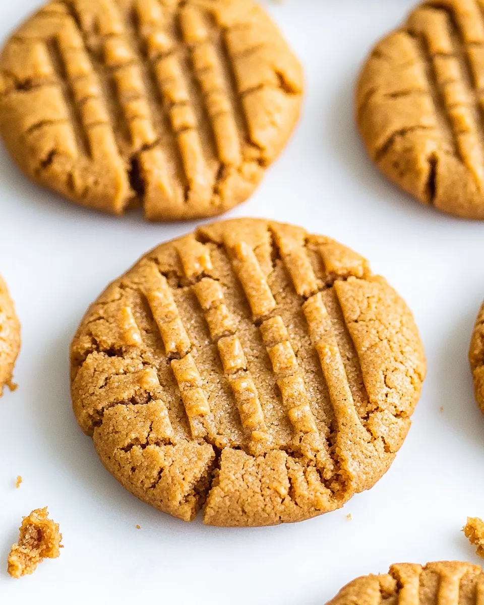 Classic 3 Ingredient PB Cookies image