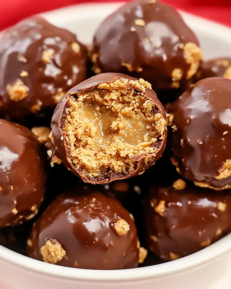 Homemade 3 Ingredient Peanut Butter Balls photo