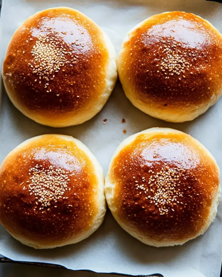 Homemade 40 minute hamburger bun recipe photo