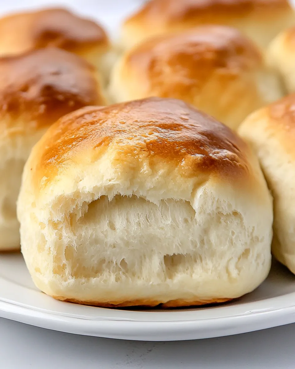 Classic 45 Minute Quick Dinner Rolls image