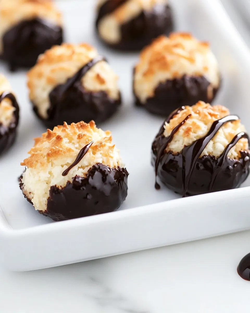 Homemade 5 Ingredient Coconut Macaroons photo