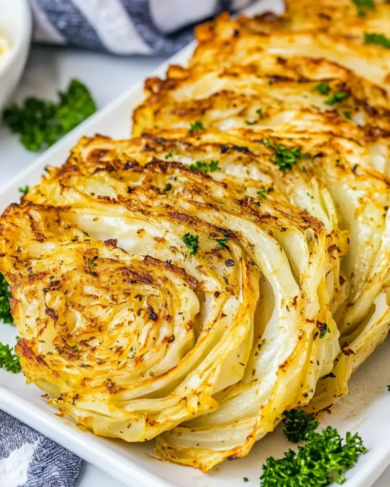 Delicious Air Fryer Cabbage Steaks photo