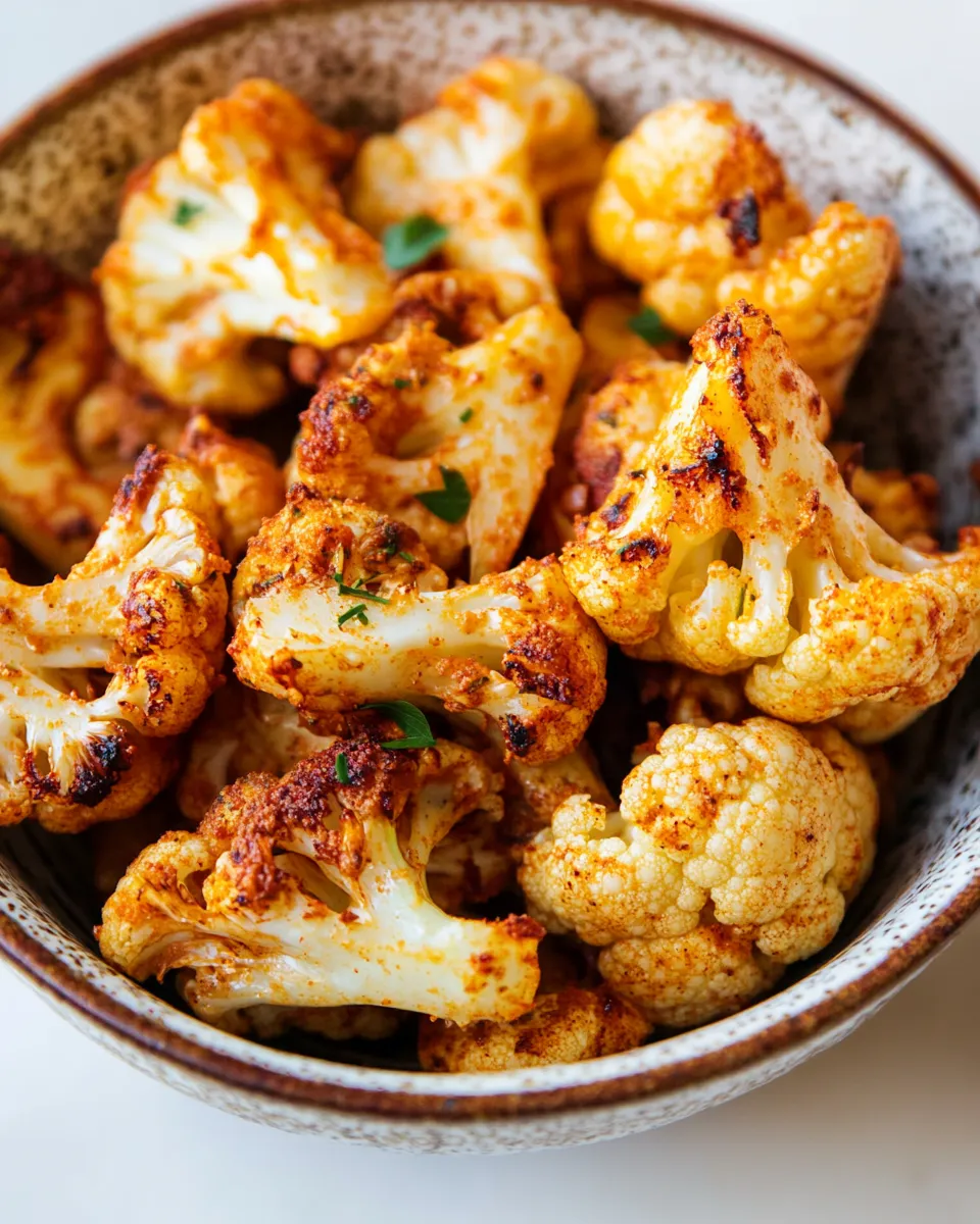 Easy Air Fryer Cauliflower So Good Youll Forget Its Healthy recipe photo