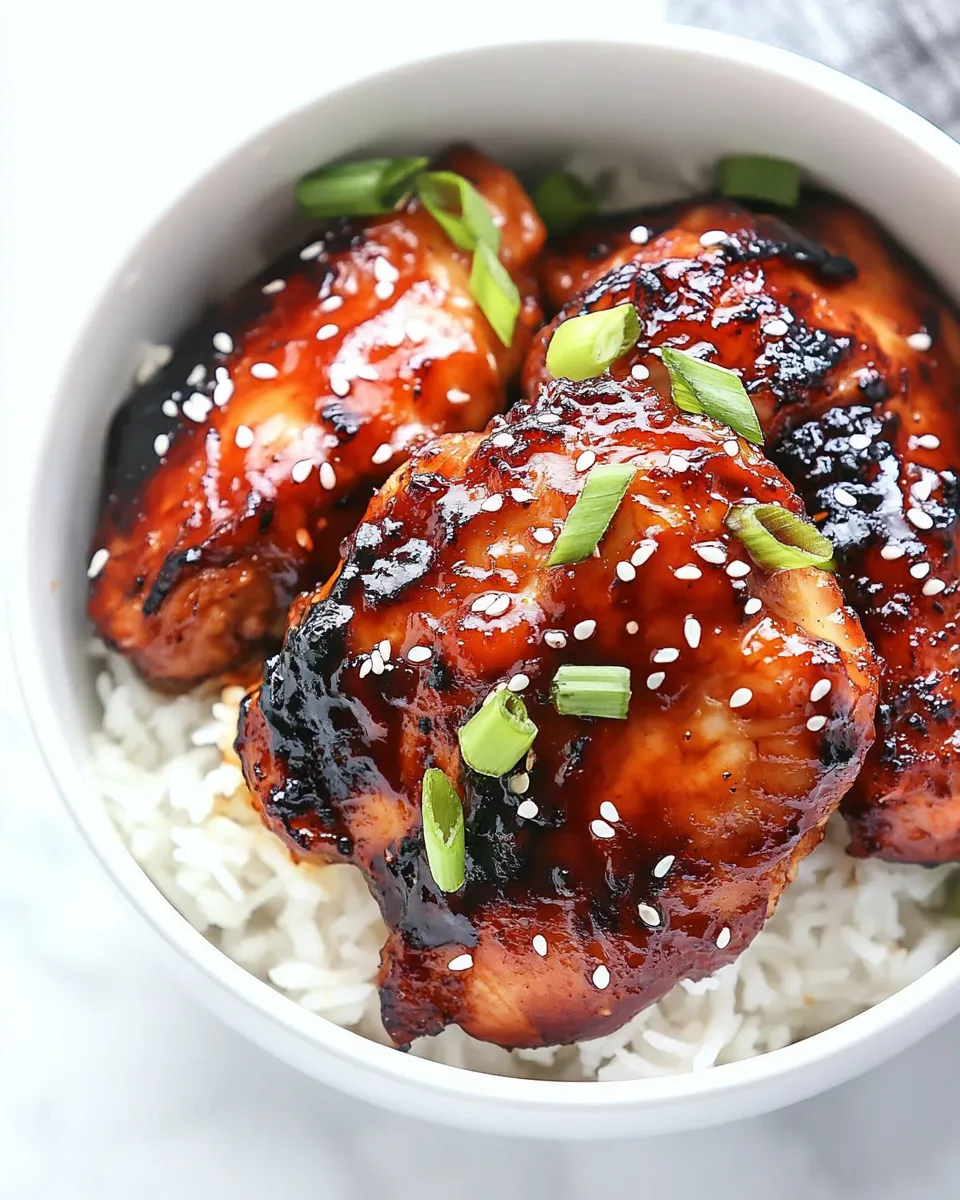 Delicious Air Fryer Char Siu Chicken recipe image