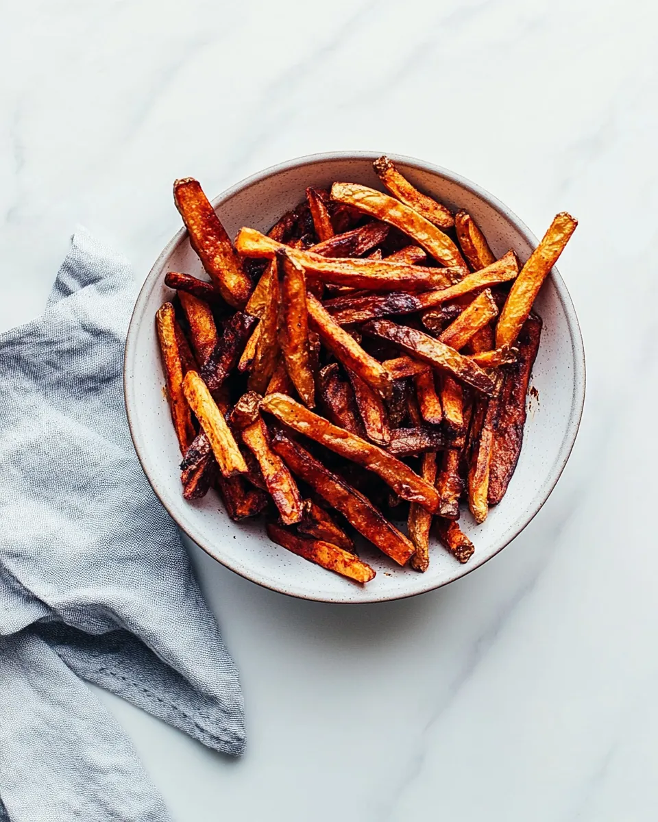 Easy Air Fryer Fries food shot