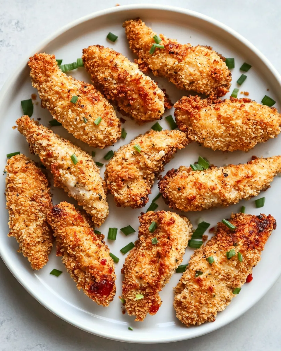 Delicious Air Fryer Panko Chicken Tenders dish photo