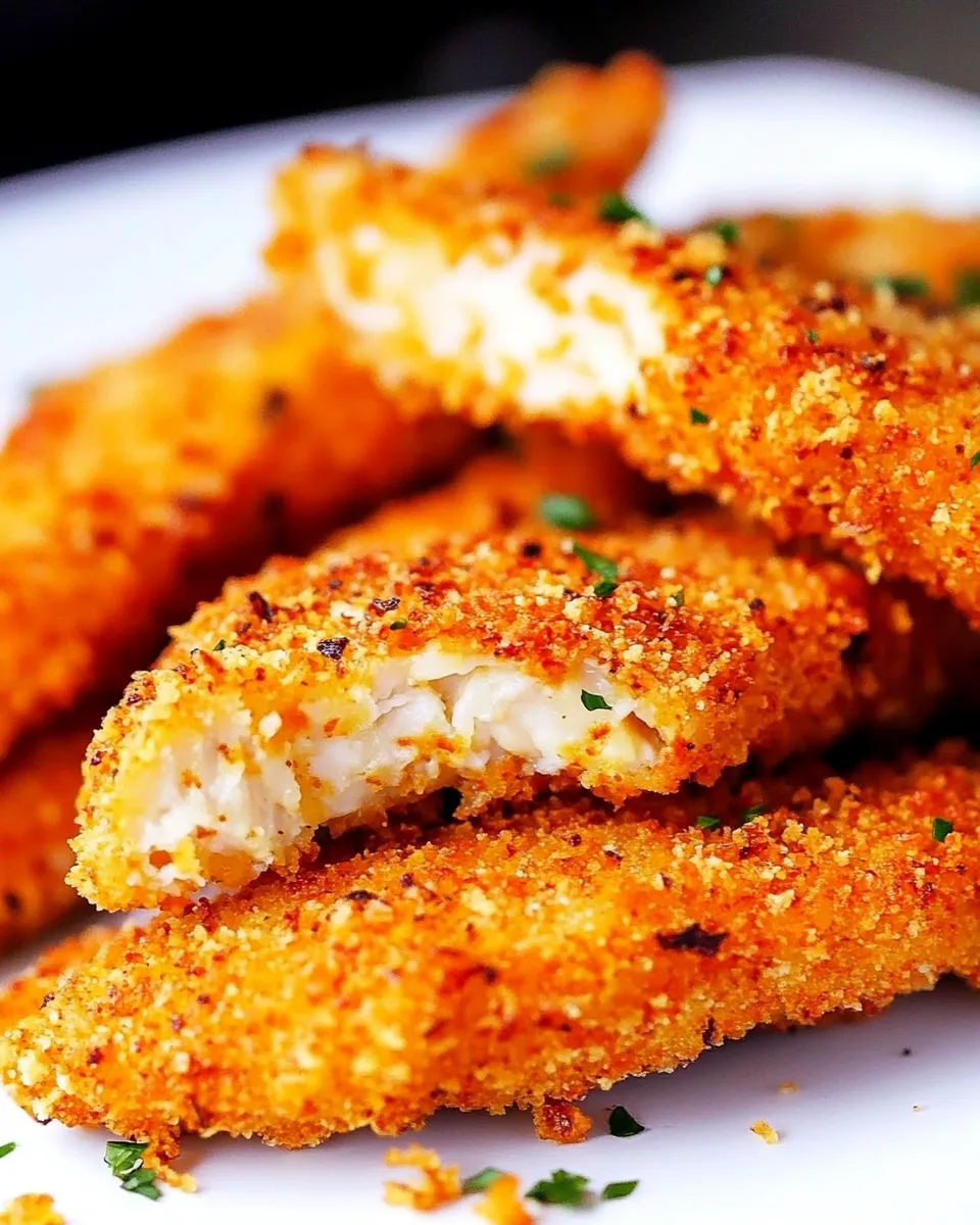 Homemade Air Fryer Potato Chip Chicken Tenders photo