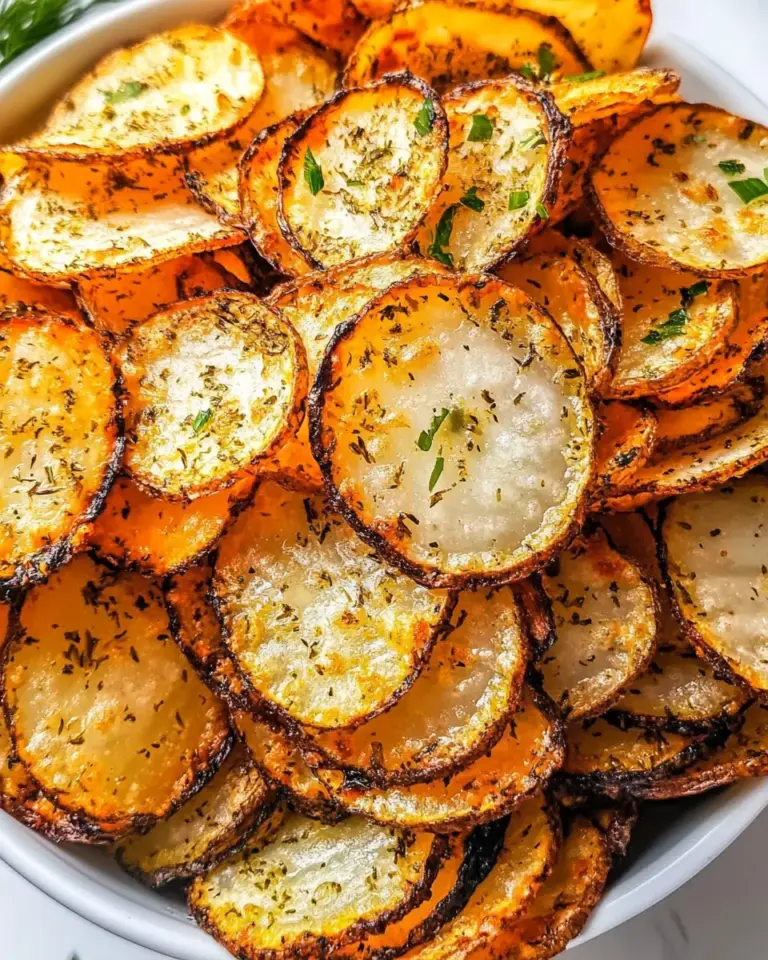Simple Air Fryer Spicy Dill Pickle Chips recipe image