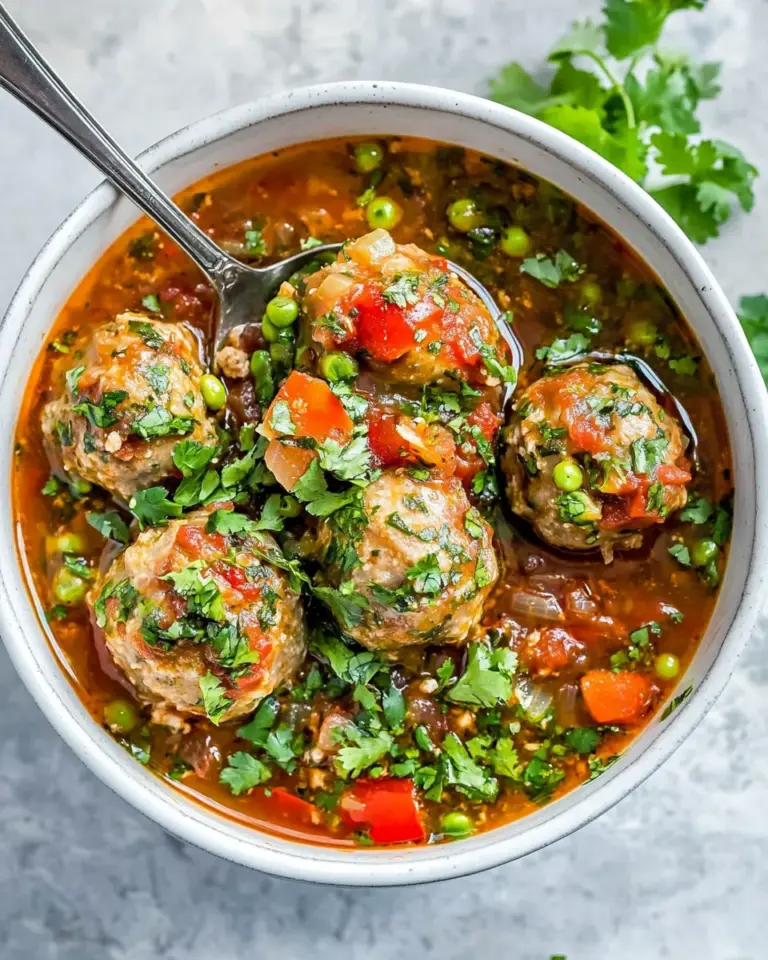 Homemade Albondigas Recipe photo