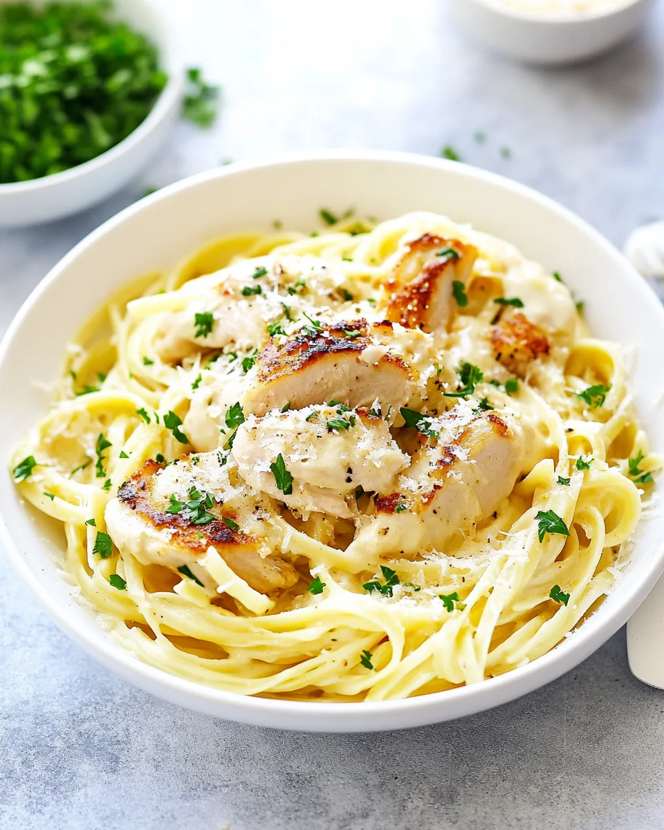 Delicious Alfredo Sauce without Heavy Cream image