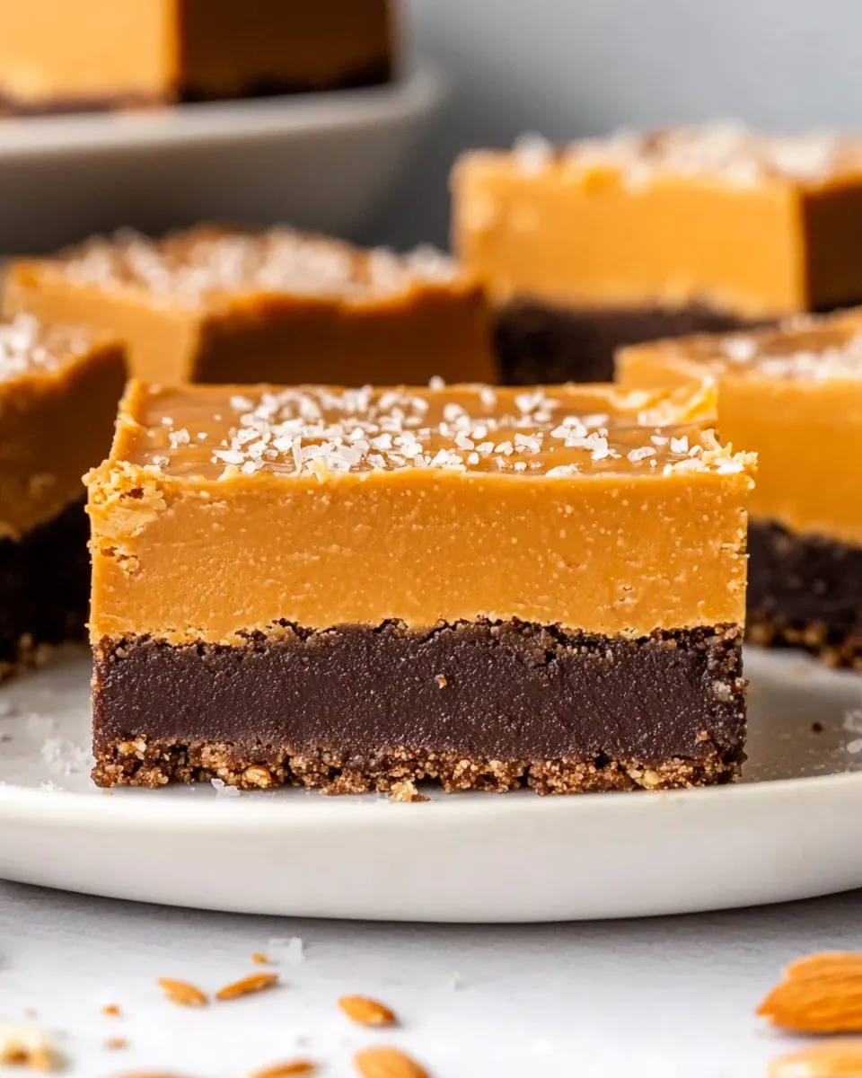 Classic Almond Butter Bars (No-Bake) dish photo