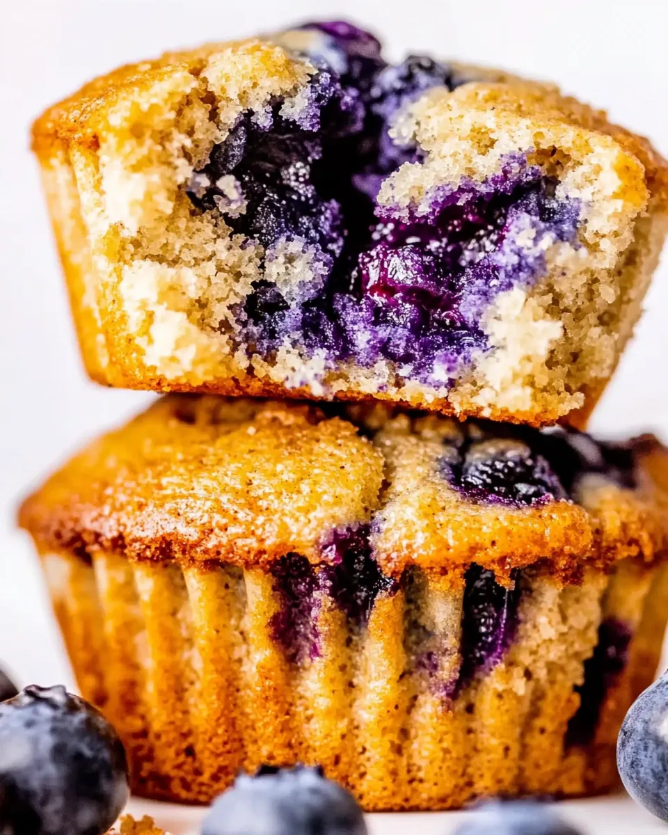Delicious Almond Flour Blueberry Muffins dish photo