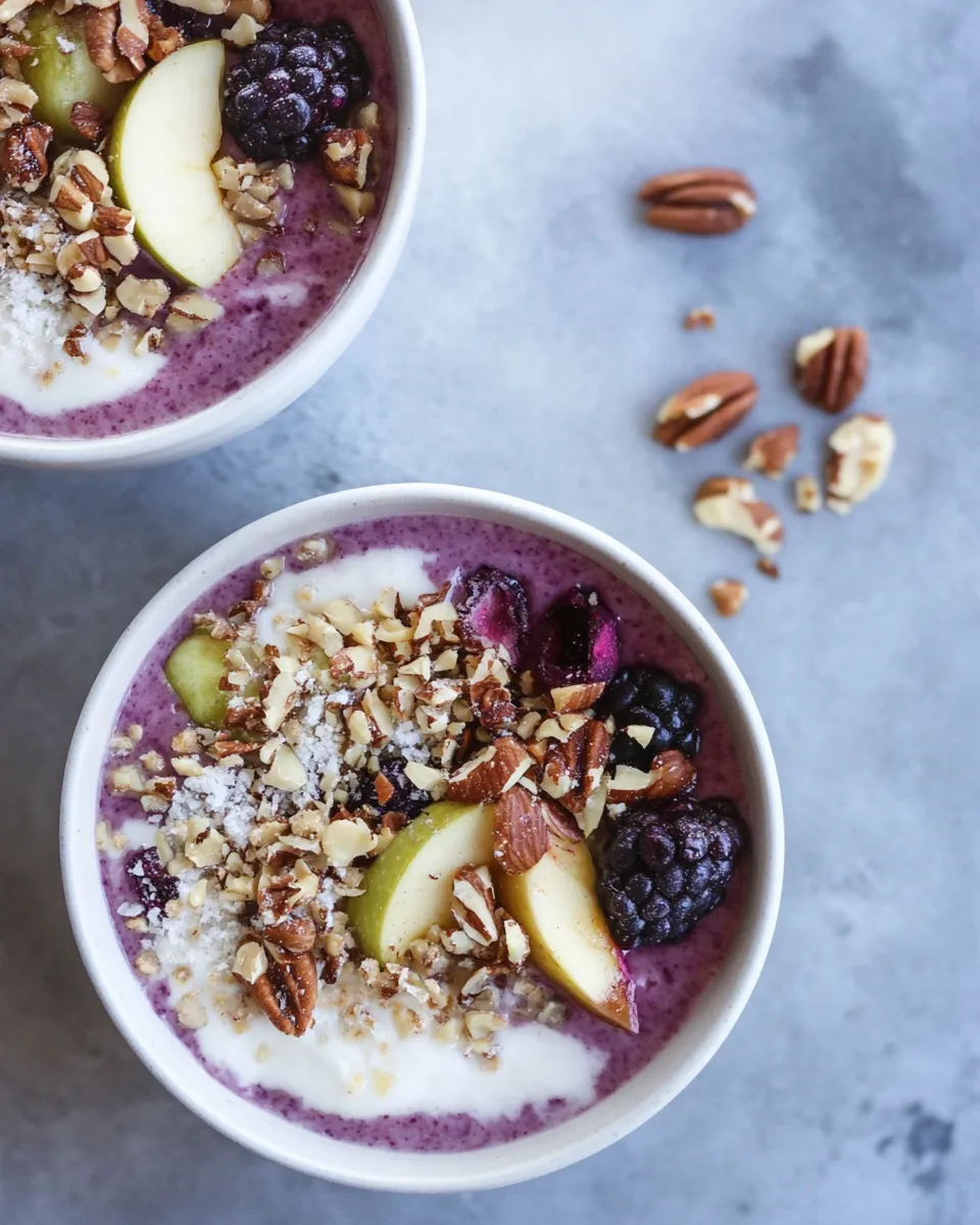 Easy Apple Walnut Aa Bowls recipe photo