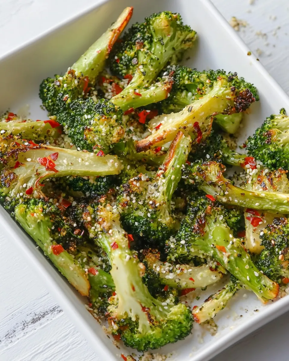 Delicious Asian-Inspired Roasted Broccoli dish photo