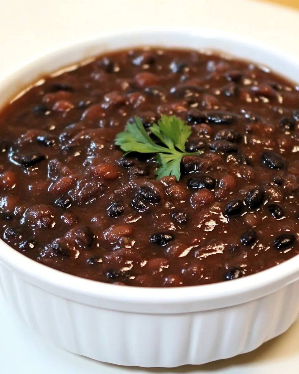 Delicious Austin-Style Black Beans The Homesick Texan Cookbook Spotlight & Cook-Off food shot