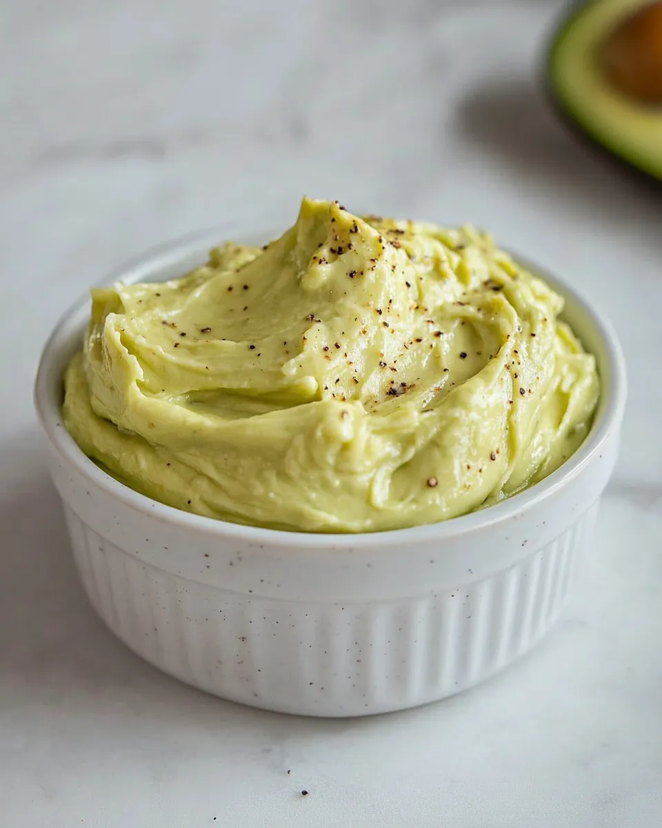 Homemade Avocado Butter Recipe photo