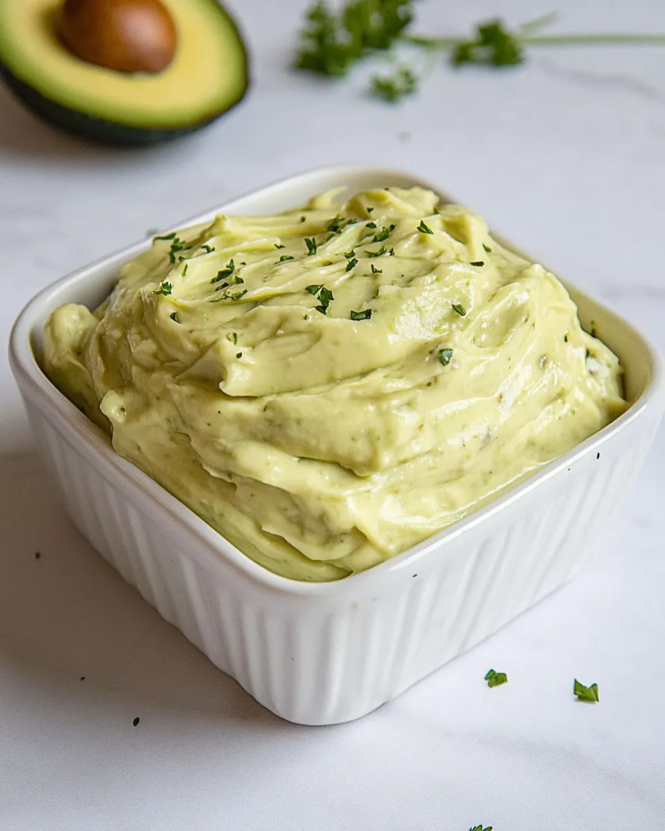 Classic Avocado Butter Recipe image