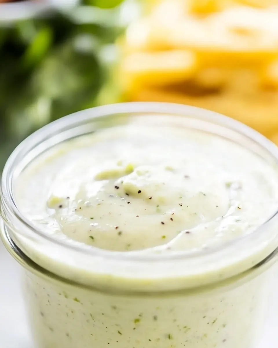 Homemade Avocado Ranch Dressing photo
