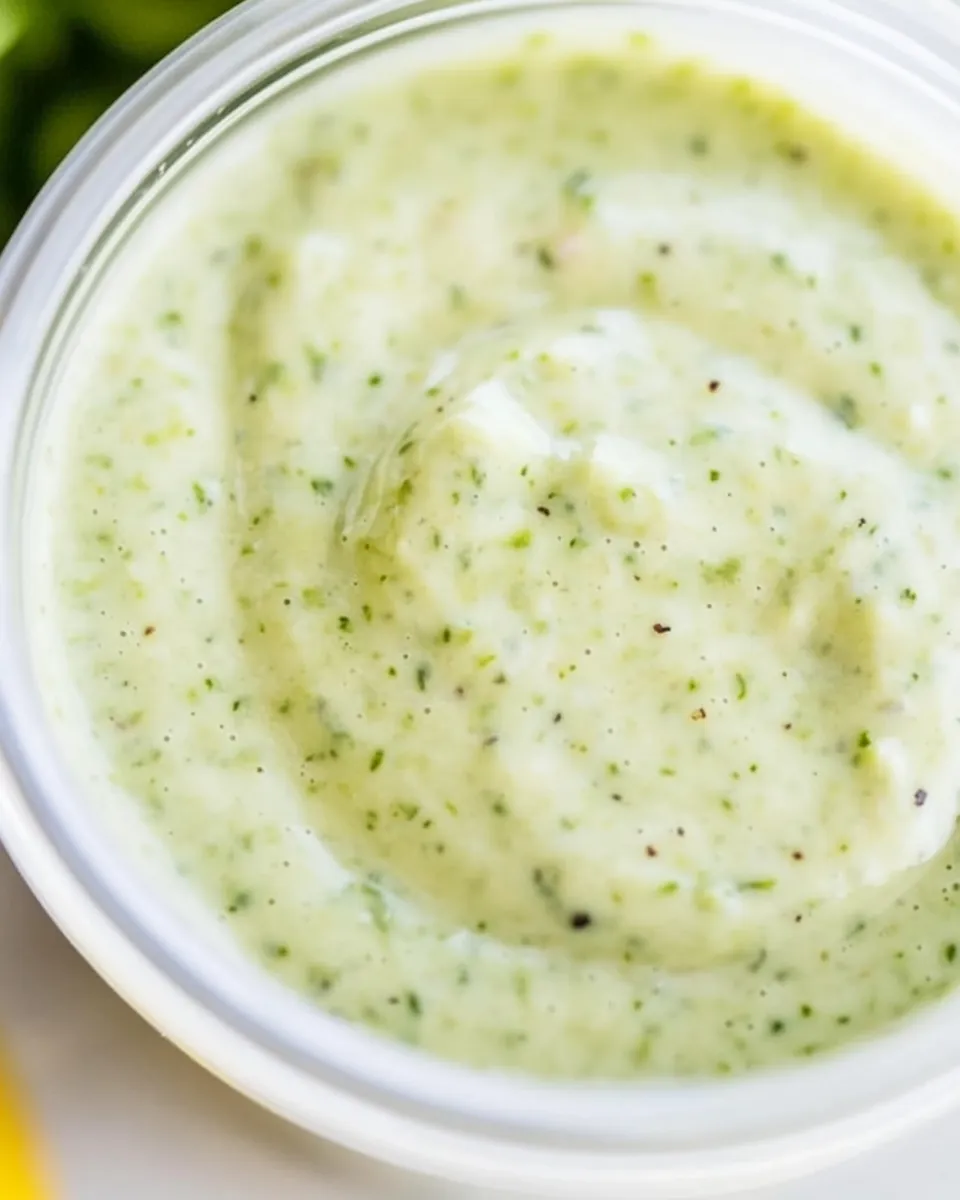 Easy Avocado Ranch Dressing dish photo