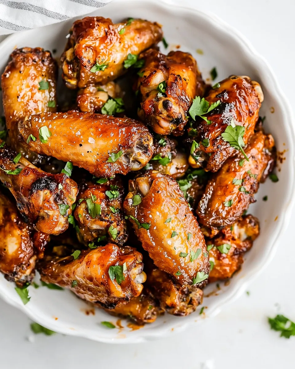 Classic Baked Chicken Wings dish photo