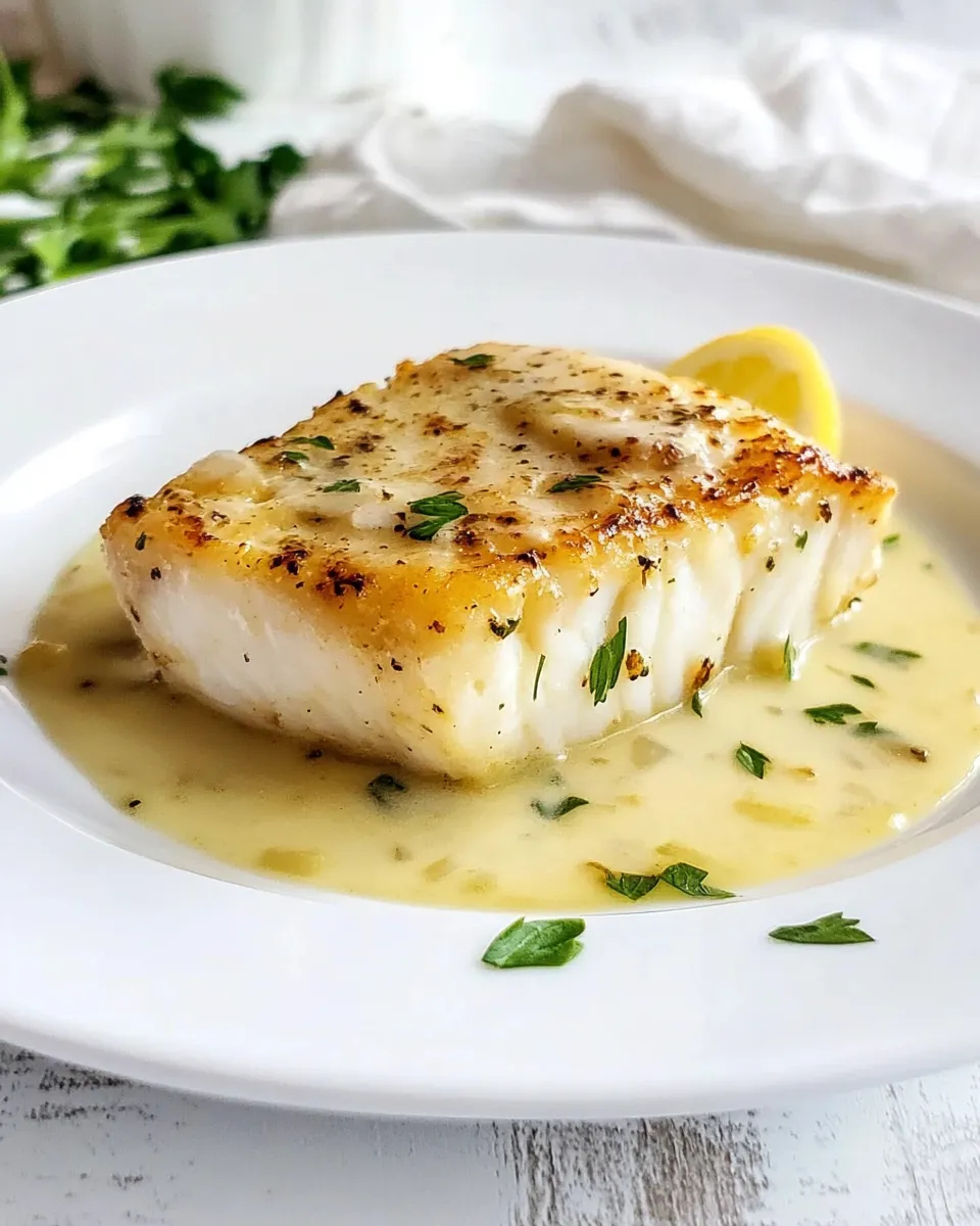 Homemade Baked Chilean Sea Bass photo