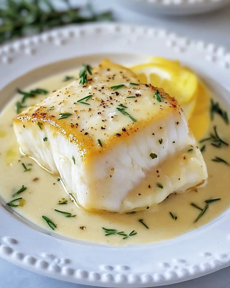 Classic Baked Chilean Sea Bass image