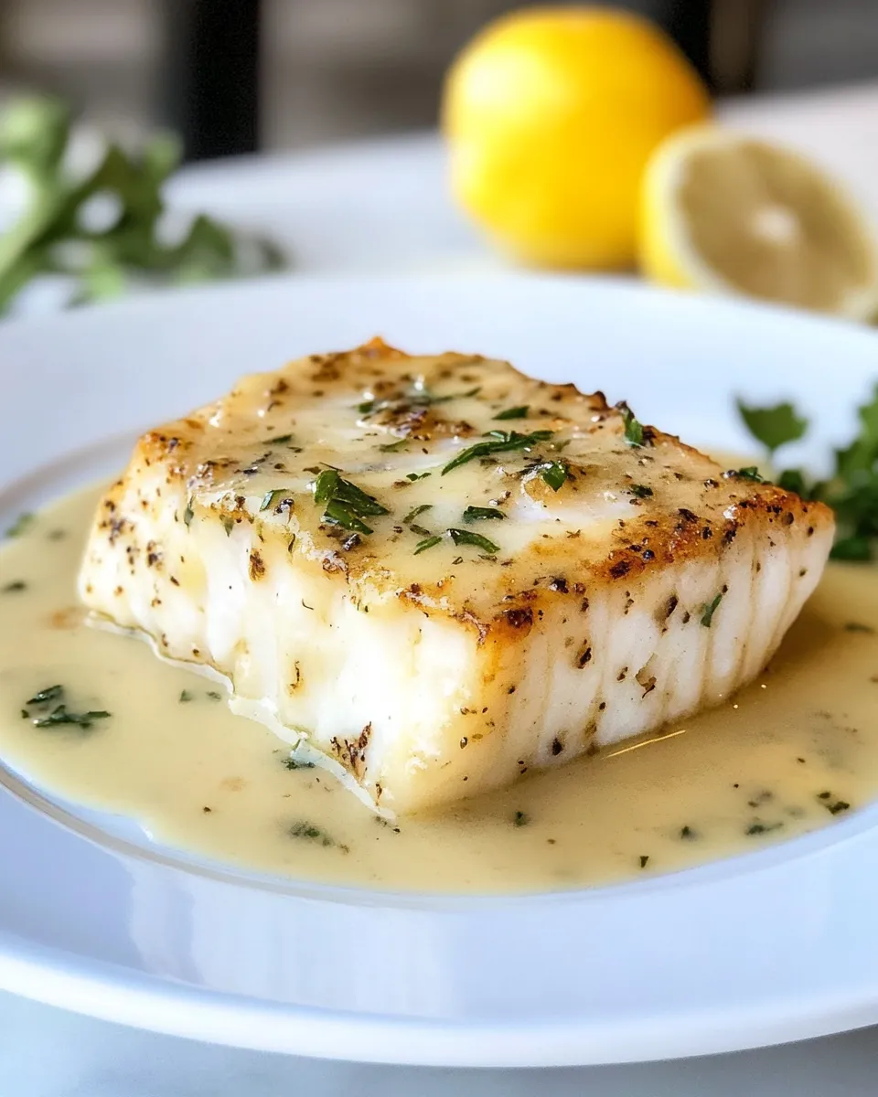 Easy Baked Chilean Sea Bass recipe photo