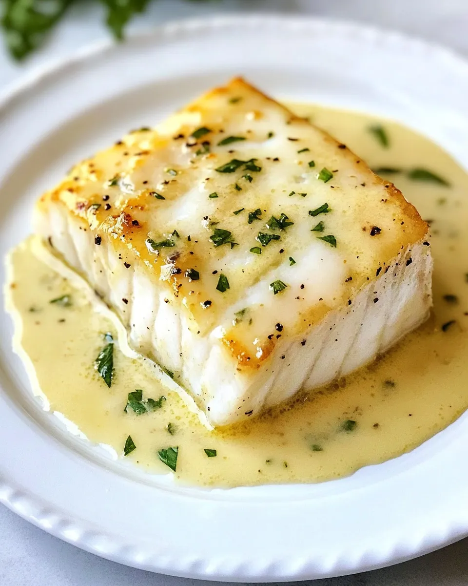 Delicious Baked Chilean Sea Bass dish photo