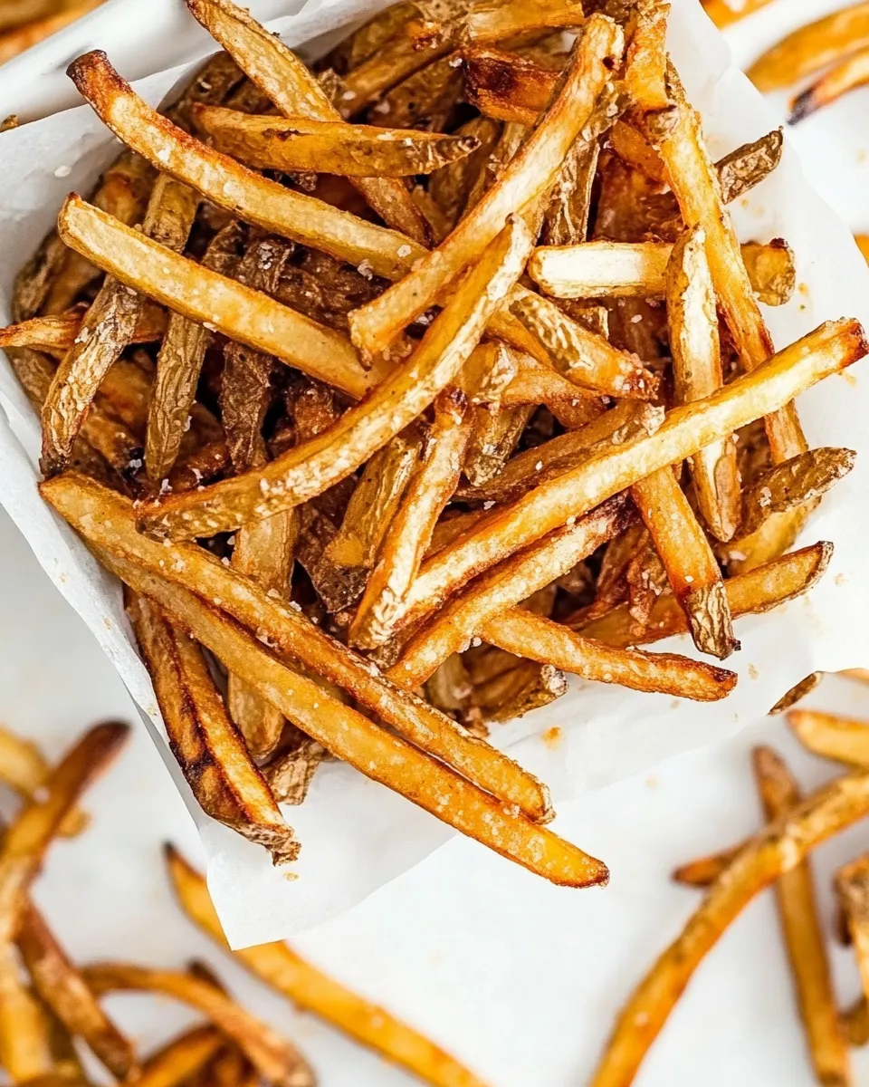 Delicious Baked French Fries dish photo