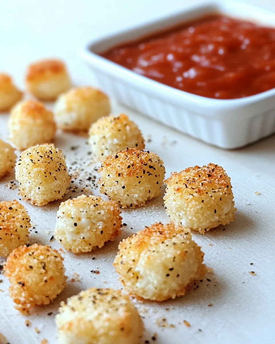 Homemade Baked Mozzarella Bites photo