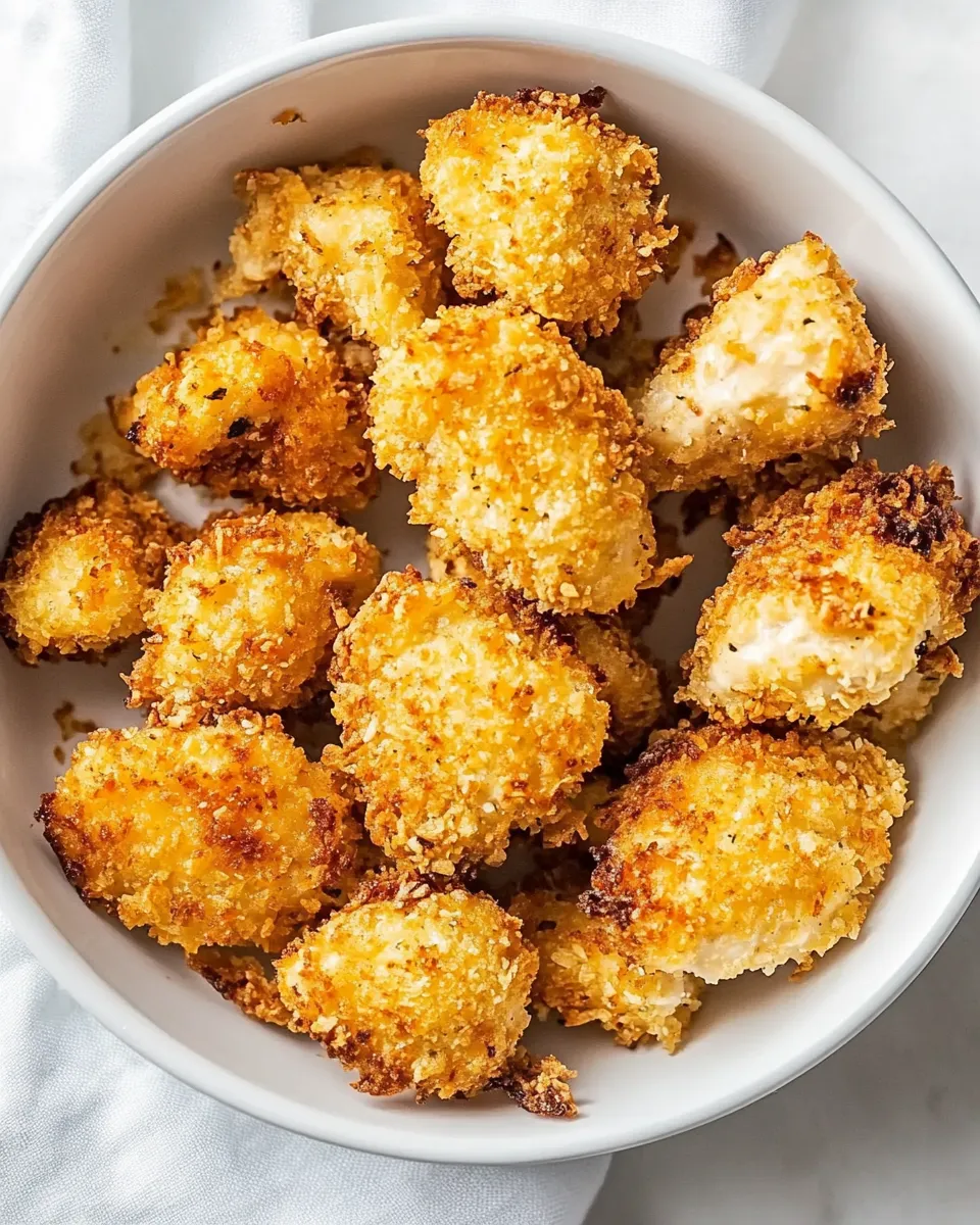 Homemade Baked Parmesan Chicken Nuggets photo