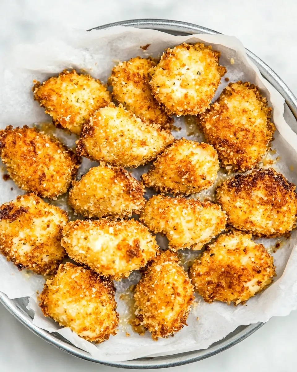 Classic Baked Parmesan Chicken Nuggets image