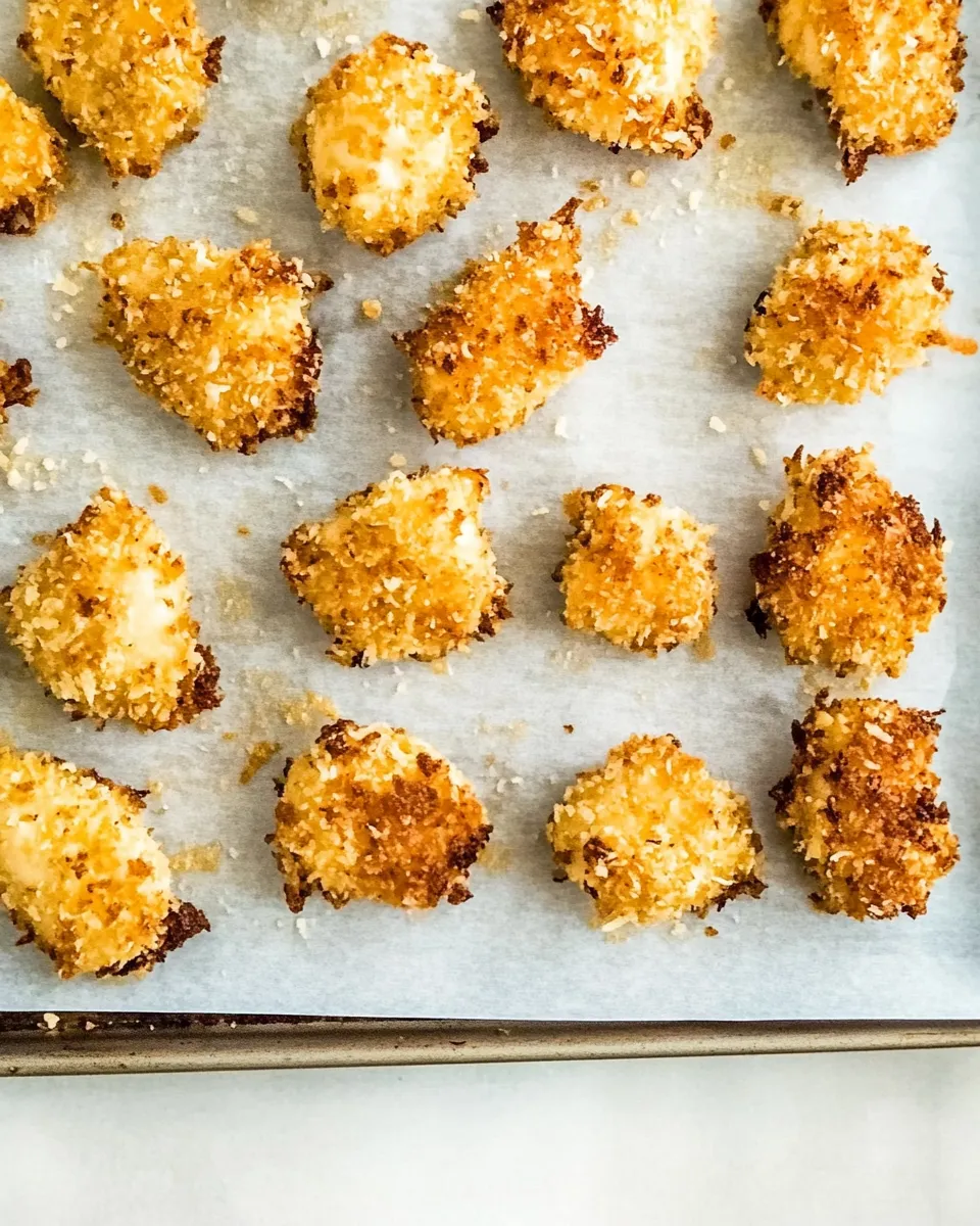 Easy Baked Parmesan Chicken Nuggets recipe photo