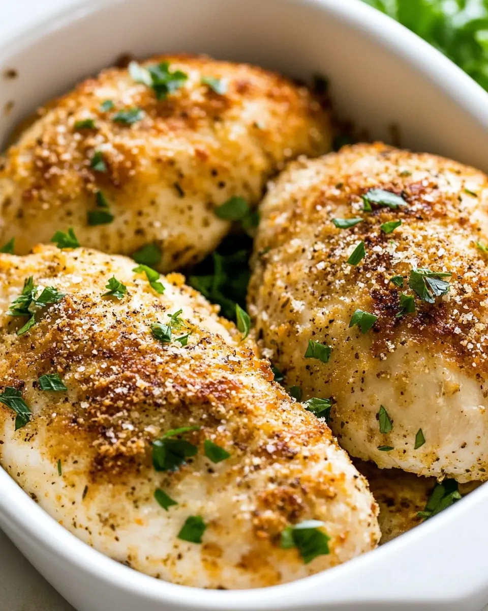 Delicious Baked Ranch Chicken plate image