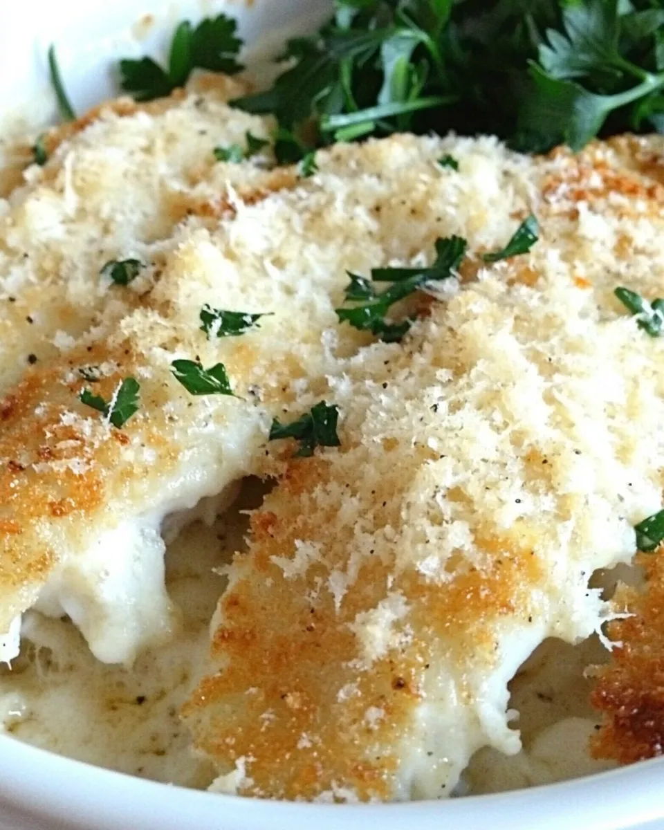 Simple Baked Tilapia Parmesan recipe image