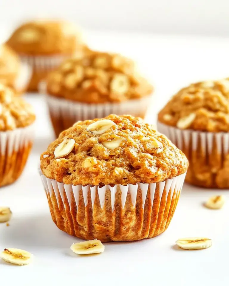 Homemade Banana Breakfast Muffins recipe photo