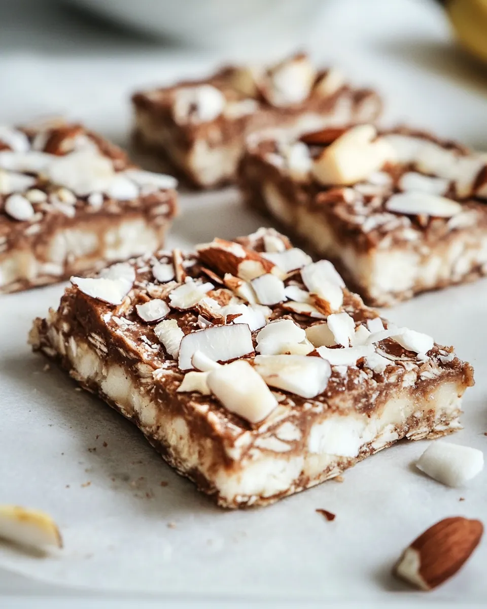 Delicious Banana Coconut Energy Bars image