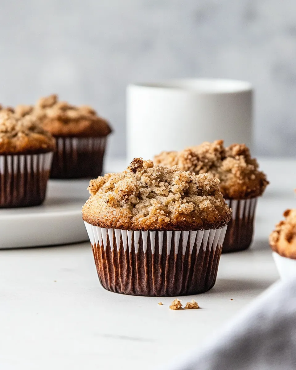 Homemade Banana Crumb Muffins photo