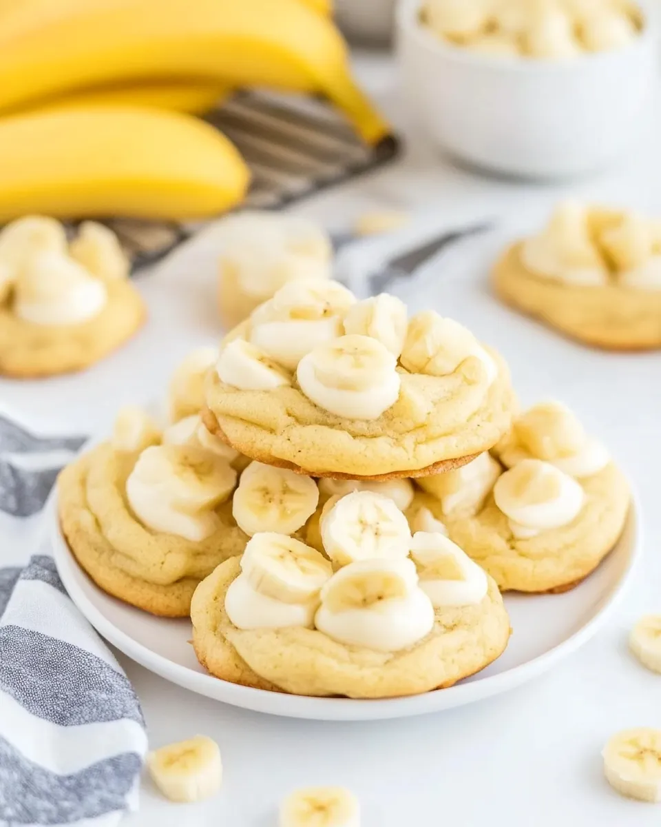 Homemade Banana Pudding Cookies photo
