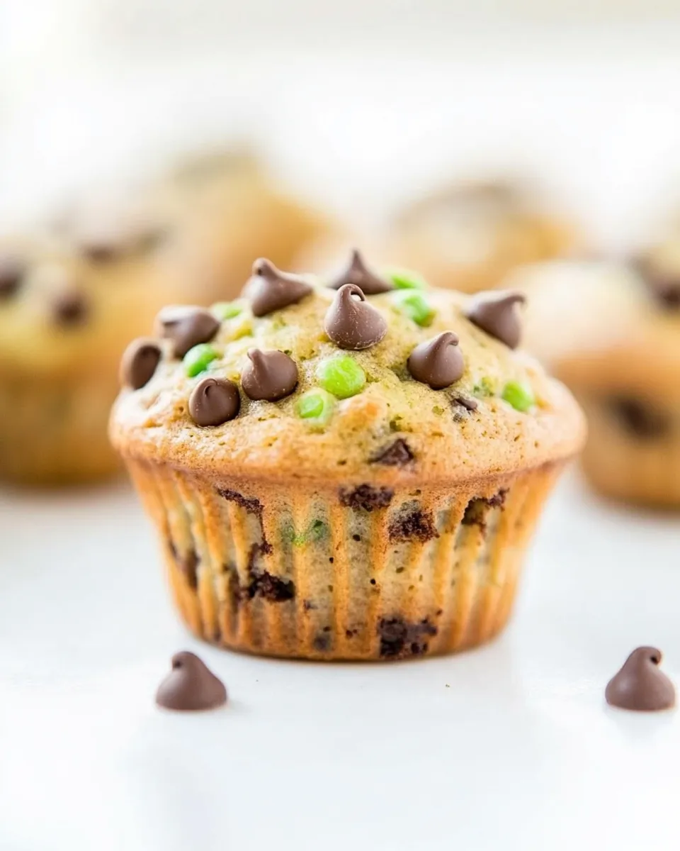 Easy Banana Zucchini Chocolate Chip Muffins dish photo