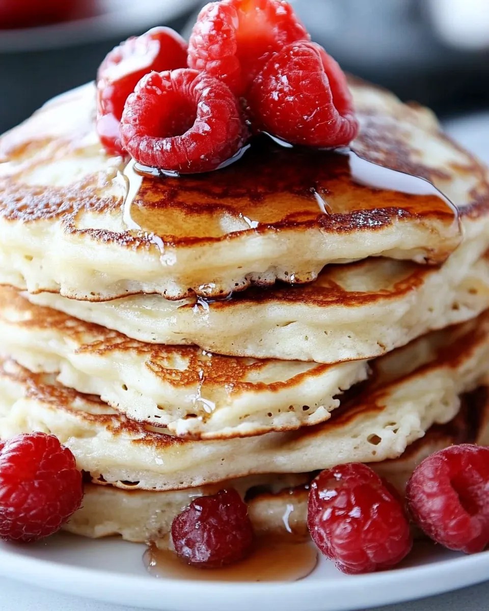 Easy Basic Buttermilk Pancakes shot