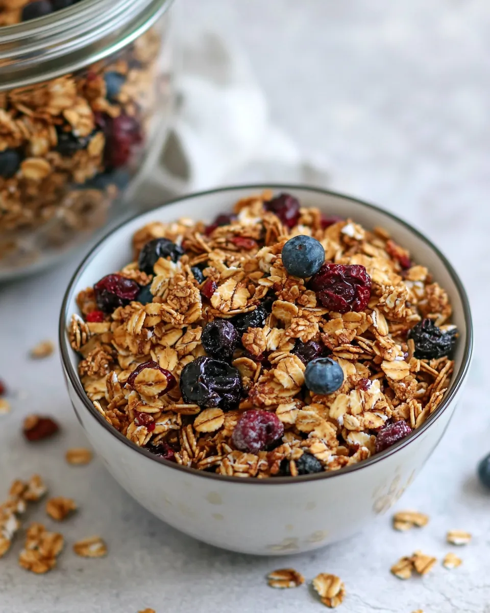 Easy Bed & Breakfast Granola recipe photo